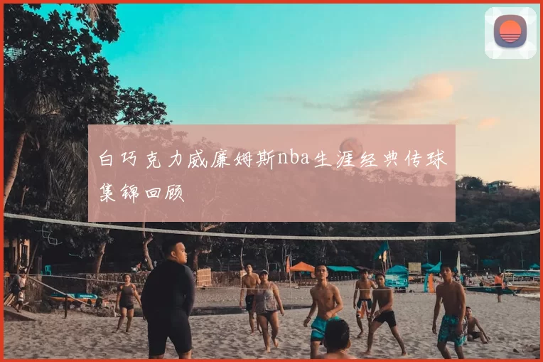 白巧克力威廉姆斯nba生涯经典传球集锦回顾